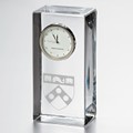 Penn Tall Glass Desk Clock by Simon Pearce - Image 1