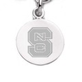 NC State Sterling Silver Charm - Image 1