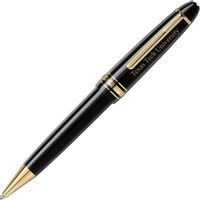 Texas Tech Montblanc Meisterstück LeGrand Ballpoint Pen in Gold