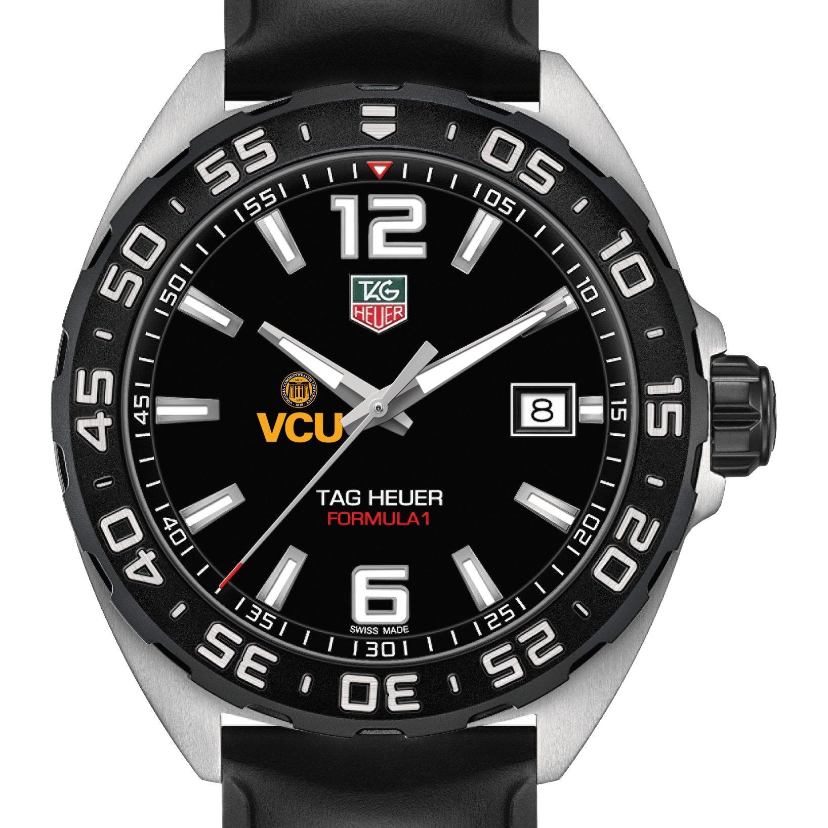 VCU Men's TAG Heuer Formula 1 with Black Dial