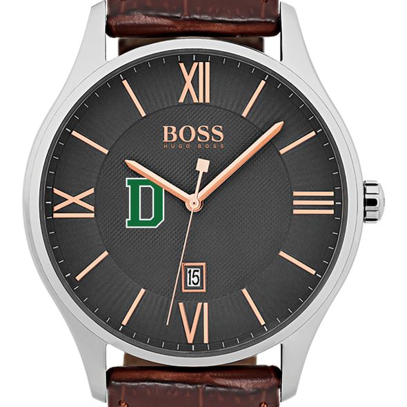 Dartmouth College Men's BOSS Classic with Leather Strap from M.LaHart