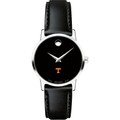 University of Tennessee Women's Movado Museum with Leather Strap - Image 2