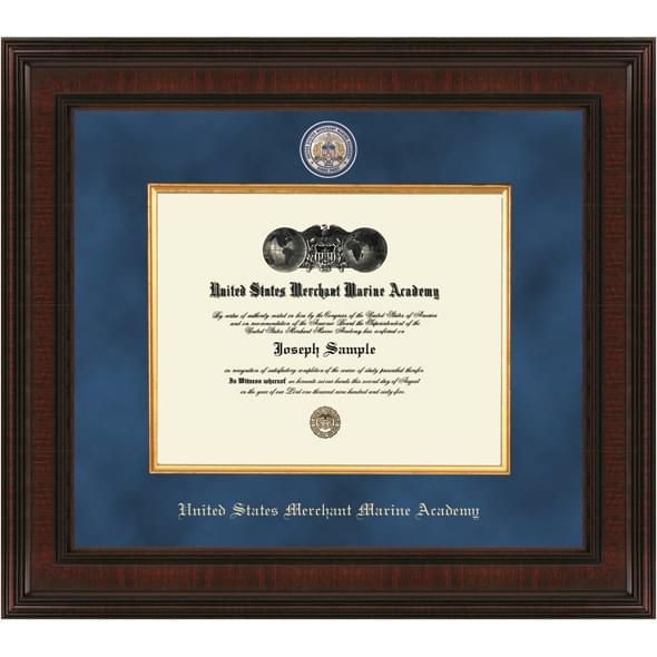 Merchant Marine Academy Excelsior Diploma Frame - Image 1
