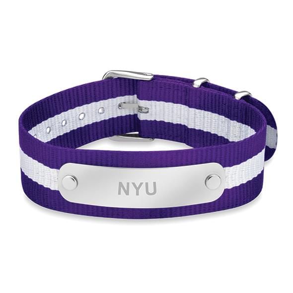New York University NATO ID Bracelet - Image 1