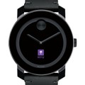 NYU Men's Movado BOLD with Leather Strap - Image 1