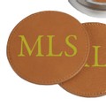 Leather Coasters and Nesting Tin - Image 2