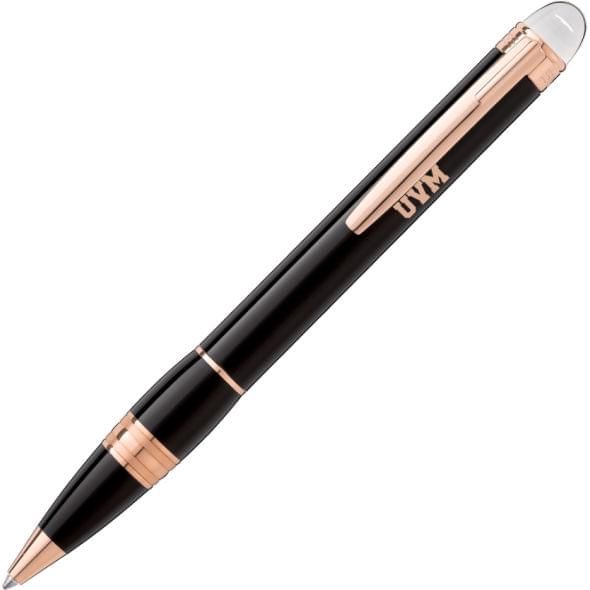 University of Vermont Montblanc StarWalker Ballpoint Pen in Red Gold