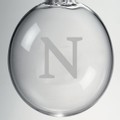 Northwestern Glass Ornament by Simon Pearce - Image 2