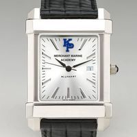 USMMA Men's Collegiate Watch with Leather Strap