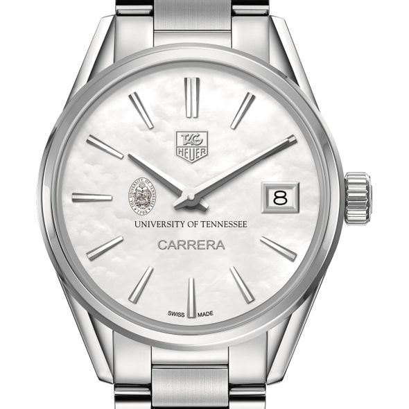 University of Tennessee Women's TAG Heuer Steel Carrera with MOP Dial - Image 1