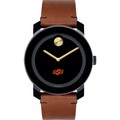 Oklahoma State University Men's Movado BOLD with Brown Leather Strap - Image 2
