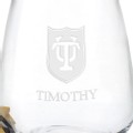 Tulane Stemless Wine Glasses - Set of 2 - Image 3