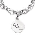 Alpha Delta Pi Sterling Silver Charm Bracelet - Image 2