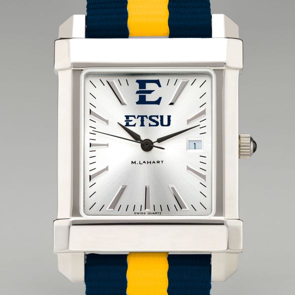East Tennessee State University Collegiate Watch with NATO Strap for Men - Image 1