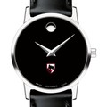 Carnegie Mellon University Women's Movado Museum with Leather Strap - Image 1