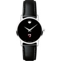 Carnegie Mellon University Women's Movado Museum with Leather Strap - Image 2