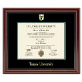 Tulane University Diploma Frame, the Fidelitas - Image 1