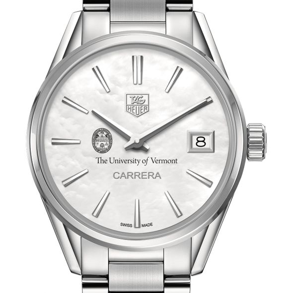 University of Vermont Women's TAG Heuer Steel Carrera with MOP Dial