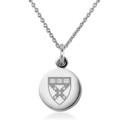 Harvard Business School Necklace with Charm in Sterling Silver - Image 1