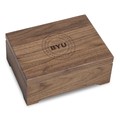 Brigham Young University Solid Walnut Desk Box - Image 1