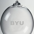 BYU Glass Ornament by Simon Pearce - Image 2