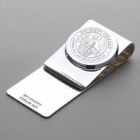 Davidson College Sterling Silver Money Clip