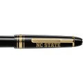 NC State Montblanc Meisterstück Classique Fountain Pen in Gold - Image 2