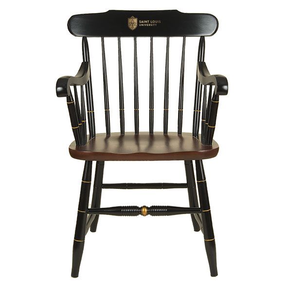 Saint Louis University Captain's Chair by Hitchcock