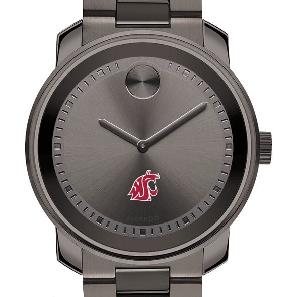 Washington State University Men's Movado BOLD Gunmetal Grey