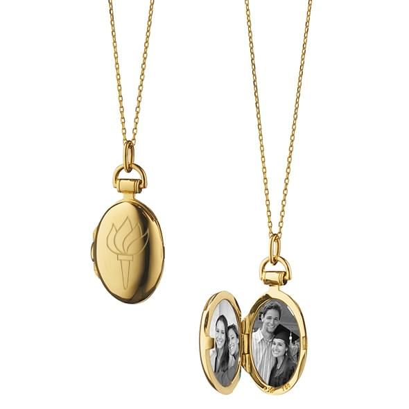 NYU Monica Rich Kosann Petite Locket in Gold