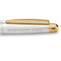 Mississippi State Fountain Pen in Sterling Silver with Gold Trim - Image 2