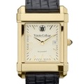 Trinity Men's Gold Quad with Leather Strap - Image 1