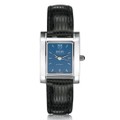 Emory Women's Blue Quad Watch with Leather Strap - Image 2