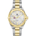click to view Louisiana State University Men's TAG Heuer Two-Tone Aquaracer - Image 2