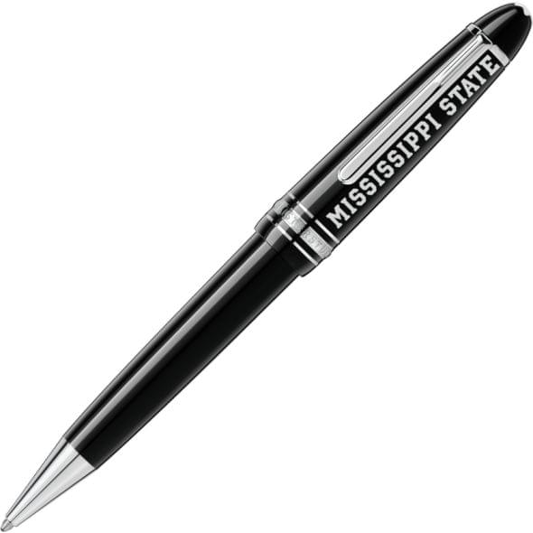 Mississippi State Montblanc Meisterstück LeGrand Ballpoint Pen in Platinum