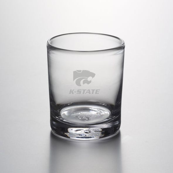 Kansas State Double Old Fashioned Glass by Simon Pearce - Image 1