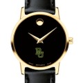 Baylor Women's Movado Gold Museum Classic Leather - Image 1