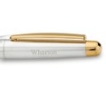 Wharton Fountain Pen in Sterling Silver with Gold Trim - Image 2