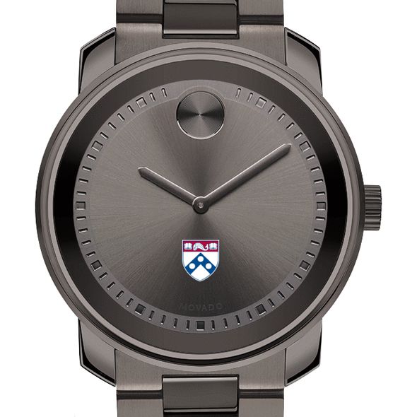 University of Pennsylvania Men's Movado BOLD Gunmetal Grey