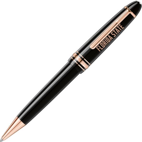 Florida State University Montblanc Meisterstück LeGrand Ballpoint Pen in Red Gold