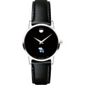 Kansas Women's Movado Museum with Leather Strap - Image 2