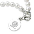 SC Johnson College Pearl Bracelet with Sterling Silver Charm - Image 2