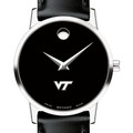 Virginia Tech Women's Movado Museum with Leather Strap - Image 1