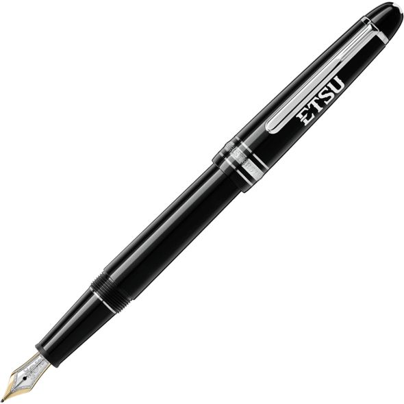 East Tennessee State University Montblanc Meisterstück Classique Fountain Pen in Platinum