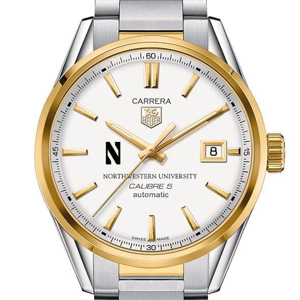 Northwestern Men's TAG Heuer Two-Tone Carrera with Bracelet