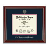 University of Kansas PhD Diploma Frame, the Fidelitas