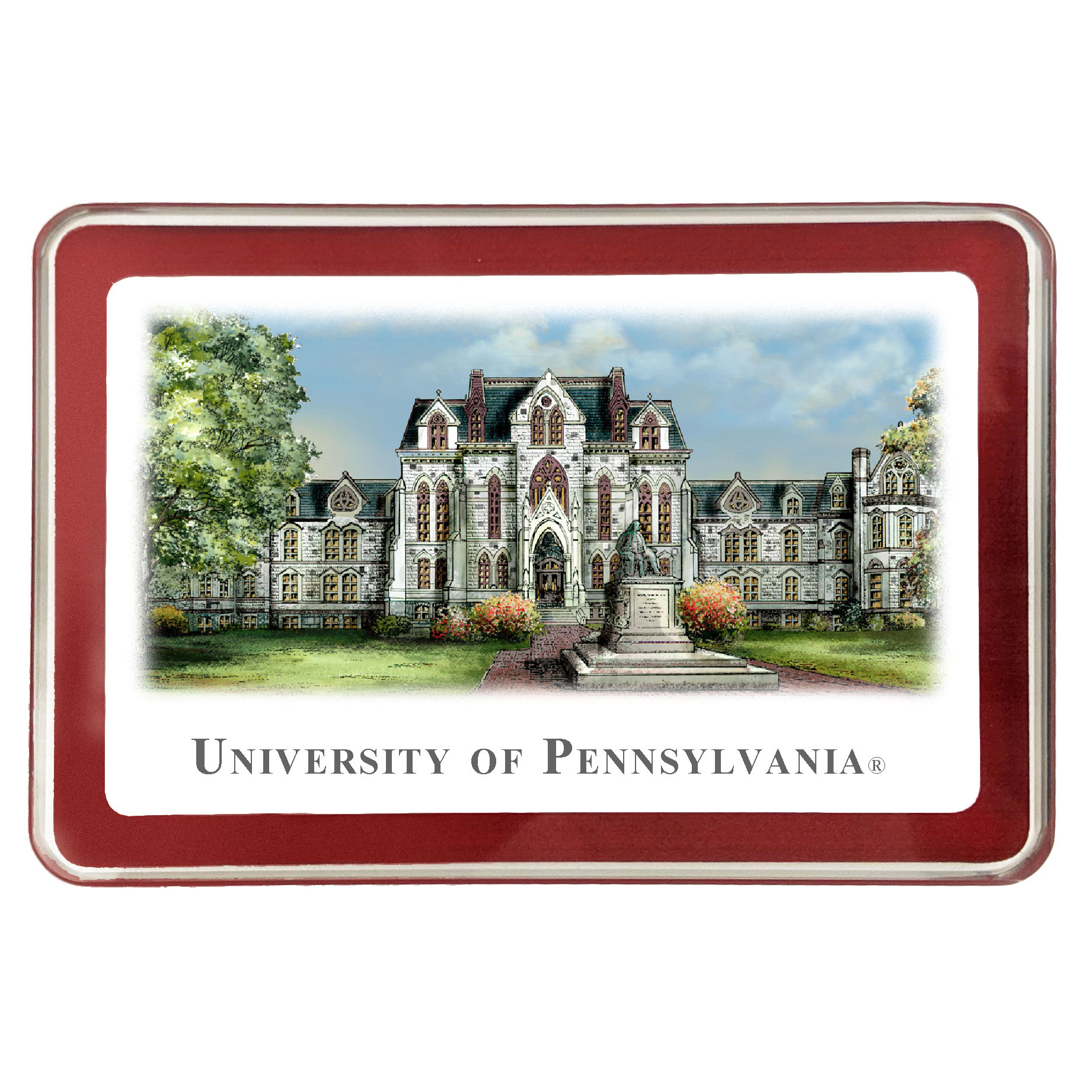 Penn Eglomise Paperweight