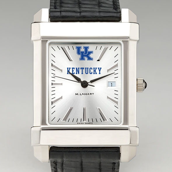 Kentucky Men's Collegiate Watch with Leather Strap