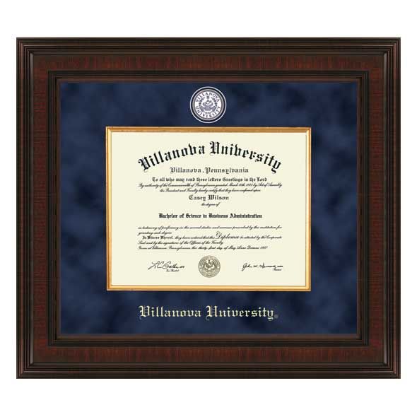 Villanova University Diploma Frame - Excelsior - Image 1
