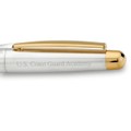 US Coast Guard Academy Fountain Pen in Sterling Silver with Gold Trim - Image 2